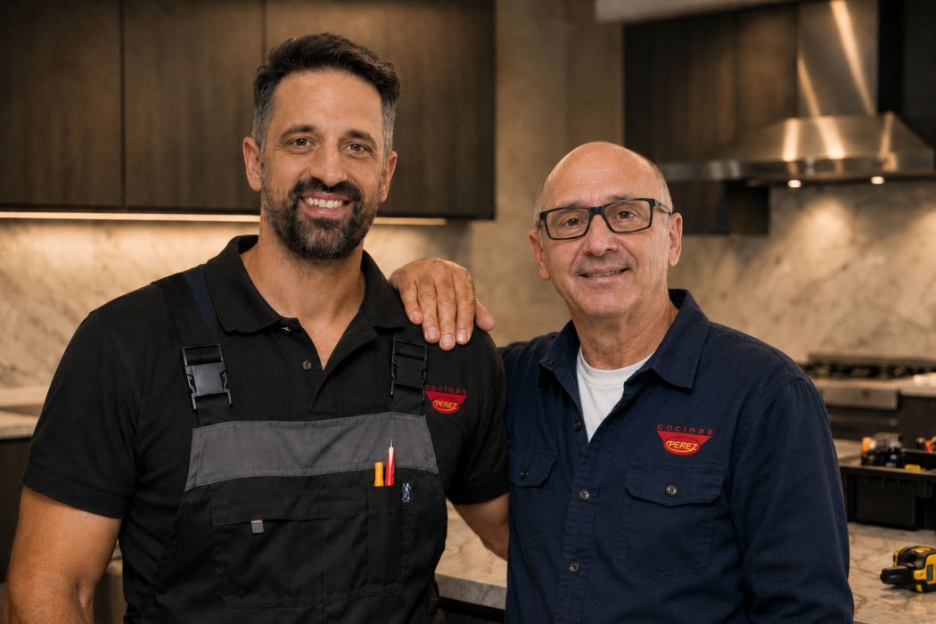 Cocinas Pérez, una empresa familiar con 2 generaciones